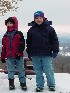 Tom and Ted at Sideling Hill
